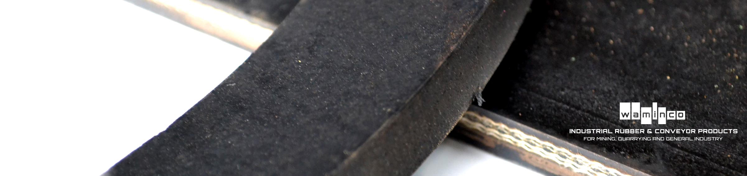 Conveyor Belting Fasteners Rollers Hardware Crushing Screening Products Wear Corrosion Protection Linings Hydraulic Cylinder Seals Custom Machined Polymer Components Waminco Industrial Rubber Polymer Products Perth Wa